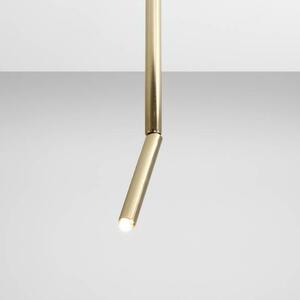 Aldex STICK M | Krátka zlatá stropná lampa