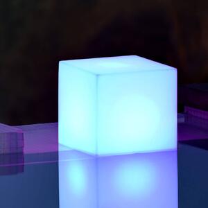 Solárne svetlo Newgarden Cuby cube, výška 32 cm