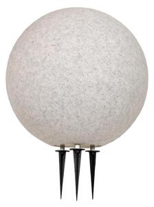 Vonkajšia lampa KULA 1xE27/60W/230V pr. 40 cm IP44 sivá