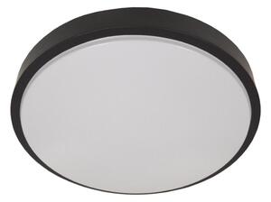 Stropné svietidlo so senzorom WILTON 2xE27/60W/230V priemer 33 cm čierne
