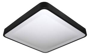 LED stropné svietidlo so snímačom WILTON LED/24W/230V 4000K 33x33 cm čierna