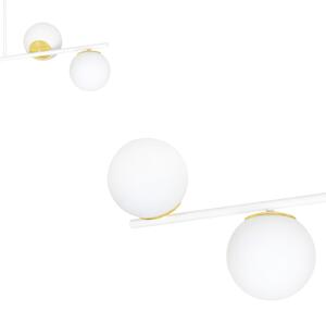 Emibig FLOKI 4 | moderné svietidlo so sklenenými guľami Farba: Biela
