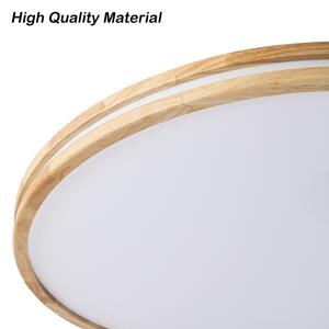 Brilagi - LED stmievateľné svietidlo MOLINA LED/100W/230V 3000-6000K dub, priemer 80 cm + diaľkový ovládač