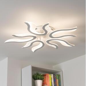 Brilagi - LED Stmievateľný prisadený luster TWIST LED/65W/230V 3000-6500K biela + DO