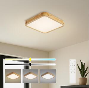 Brilagi - LED stmievateľné svietidlo WOODLINE SQUARE LED/48W/230V dub 40x40 cm + DO