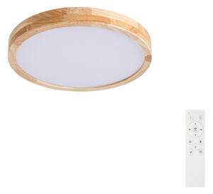 Brilagi - stmievateľné LED svietidlo WOODLINE LED/48W/230V 3000-6000K dub, priemer 40 cm +DO