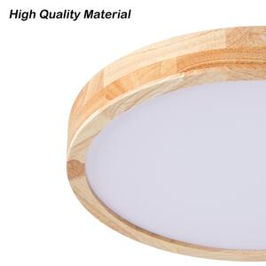 Brilagi - LED stropné svietidlo WOODLINE LED/24W/230V 3000/4000/6000K, v dekore dub, priemer 30 cm