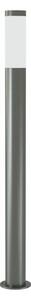 Brilagi - Vonkajšia lampa ELIA 1xE27/20W/230V IP44 100 cm matný chróm