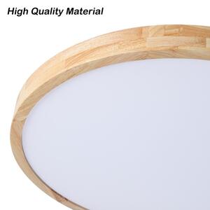 Brilagi - LED stmievateľné svietidlo WOODLINE LED/72W/230V 3000-6000K dub, priemer 60 cm + diaľkové ovládanie