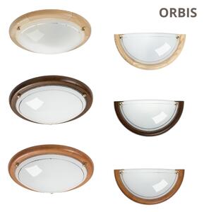 Brilagi - Stropné svietidlo ORBIS 2xE27/60W/230V priemer 38 cm borovica