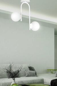 Emibig KALF 2 | dizajnové svietidlo z ohybaných trubiek Farba: Biela