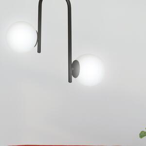 Emibig KALF 2 | dizajnové svietidlo z ohybaných trubiek Farba: Biela