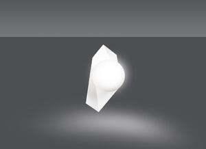 Emibig DRIFTON K1 | dizajnové svietidlo z kovu a skla Farba: Biela