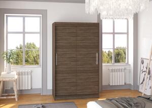 ŠATNÍKOVÁ SKRIŇA NICCI CHOCO 120 cm