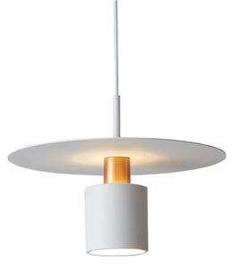 Toolight - Závesná stropná lampa Luce - biela/ružovo zlatá - APP1146-1CP