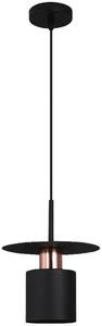 Toolight - Závesná stropná lampa Luce - čierna/ružovo zlatá - APP1145-1CP