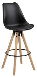 Barová stolička Agassi čierna