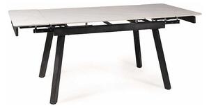 Jedálenský stôl Johanes 150 cm, mramor / čierna