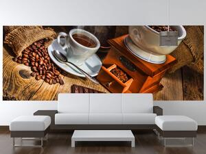 Fototapeta Kávový svet Materiál: Samolepiaca, Rozmery: 268 x 100 cm