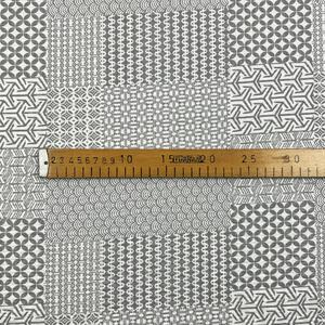 Ervi bavlna-krep š.240 cm - Geometrický vzor č.26557-5, metráž
