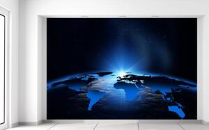 Gario Fototapeta Zemeguľa Veľkosť: 200 x 135 cm, Materiál: Latexová