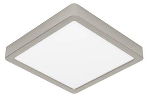EGLO connect Smart LED svietidlo Fueva 6-Z, sivá, 22 cm, Hliník / sivá / zinok, Obývacia izba / jedáleň, Plast, Moderný, Stropné svetlo