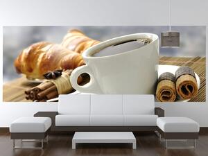 Gario Fototapeta Romantické raňajky Veľkosť: 268 x 100 cm, Materiál: Latexová
