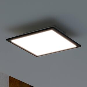 EGLO connect stropné LED svetlo Moradillo-Z, čierne, 29 cm, Obývacia izba / jedáleň, kov, Moderný, Stropné svetlo