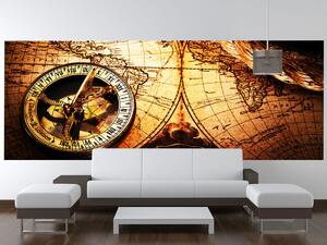 Gario Fototapeta Stará mapa sveta Veľkosť: 200 x 135 cm, Materiál: Latexová