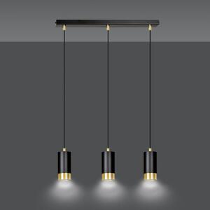Emibig FUMIKO 3 | dizajnová závesná lampa Farba: Biela / zlatá