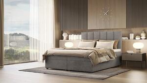 Boxspringová posteľ DELTA 3 - 180x200, šedá