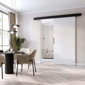 Posuvné dvere do interiéru BARRET 11 - 106 cm, biele / čierne