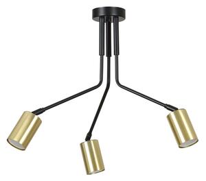 Emibig VERNO 3 | dizajnová stropná lampa Farba: Čierna