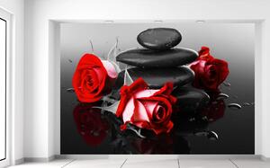 Gario Fototapeta Roses and spa Veľkosť: 200 x 135 cm, Materiál: Latexová