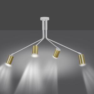 Emibig VERNO 4 | dizajnová stropná lampa Farba: Biela