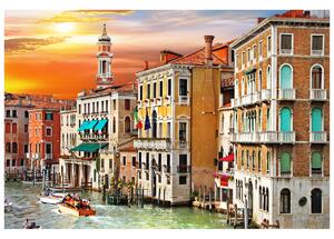 Gario Fototapeta Krásny deň v Benátkach Veľkosť: 200 x 135 cm, Materiál: Latexová