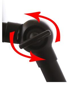 Nástenná lampička FUNDO 1xE27/40W/230V čierna/zlatá