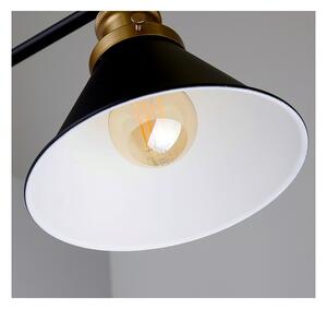 Nástenná lampička FUNDO 1xE27/40W/230V čierna/zlatá