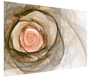 Gario Fototapeta Nádherná ruža fraktál Veľkosť: 400 x 268 cm, Materiál: Latexová