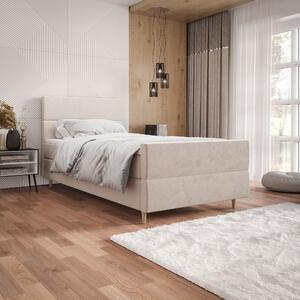 Kontinentálna jednolôžková posteľ 100x200 ANGELES PLUS 1 - béžová