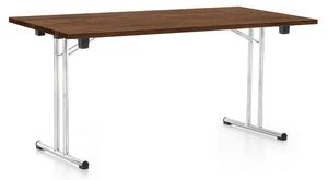 Skladací stôl 160 x 80 cm, dub silverjack