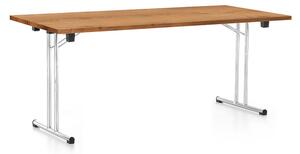Skladací stôl 180 x 80 cm, dub zlatý