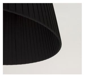 Čierne stropné svietidlo Sotto Luce Kami, ⌀ 24 cm