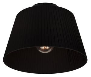 Čierne stropné svietidlo Sotto Luce KAMI CP, Ø 36 cm