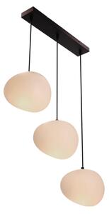 Luster na lanku STONES 3xE27/40W/230V