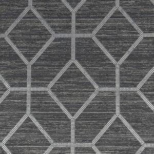 Luxusná tmavosivá tapeta, geometrický vzor 115714, Opulence, Graham & Brown