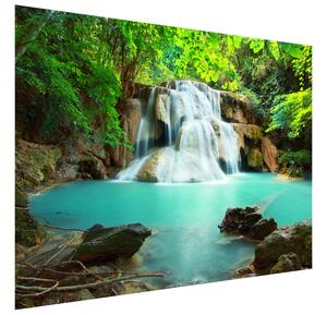 Gario Fototapeta Vodopád v Thajsku Veľkosť: 412 x 248 cm, Materiál: Latexová