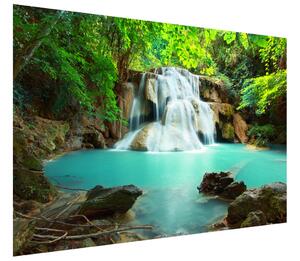 Gario Fototapeta Vodopád v Thajsku Veľkosť: 200 x 135 cm, Materiál: Latexová
