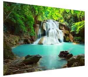 Gario Fototapeta Vodopád v Thajsku Veľkosť: 412 x 248 cm, Materiál: Latexová