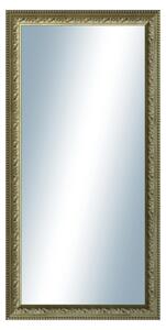 DANTIK - Zrkadlo v rámu, rozmer s rámom 50x100 cm z lišty HONEST Au vysoká malá (3153)
